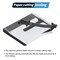 ISDIR Paper Cutter Guillotine, 12 Inch Paper Cutting Board, 12 Sheets Capacity, Heavy Duty Metal Base, Dual Paper Guide Bars, Professional Paper Cutter and Trimmer for Home, Office